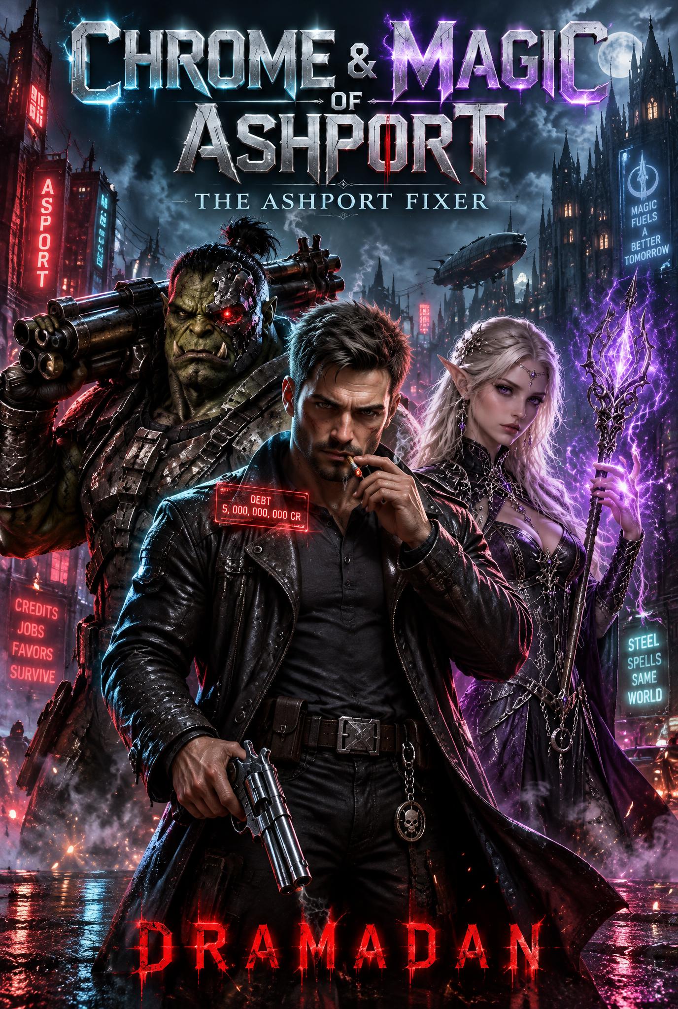 Chrome & Magic of Ashport - Book 1